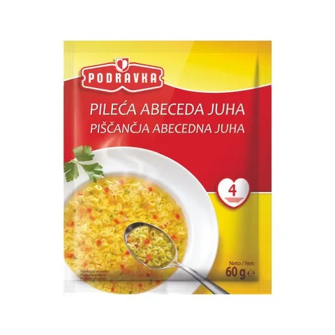 ПОДРАВКА СУПА ПИЛЕШКА АБЕЦЕДА 70 ГР